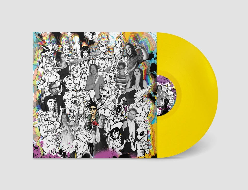 the album cover for Las Cruxes - Las Cruxes [Yellow]