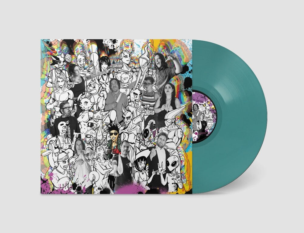 the album cover for Las Cruxes - Las Cruxes [Indie Exclusive Blue]