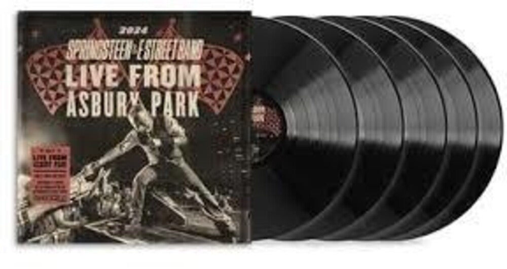 the album cover for Bruce Springsteen - Live From Asbury Park 2024 [RSD 2026]