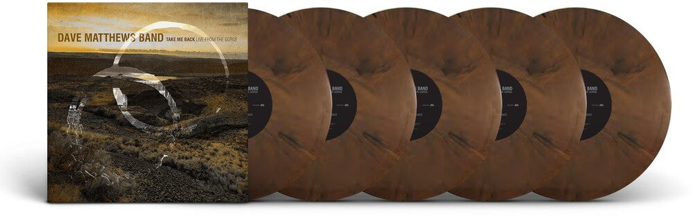 the album cover for Dave Matthews - Take Me Back / Live From The Gorge, George [Box]