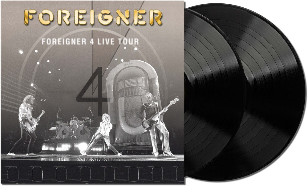 the album cover for Foreigner - Foreigner 4 Live Tour 1981-82 [RSD 2026]