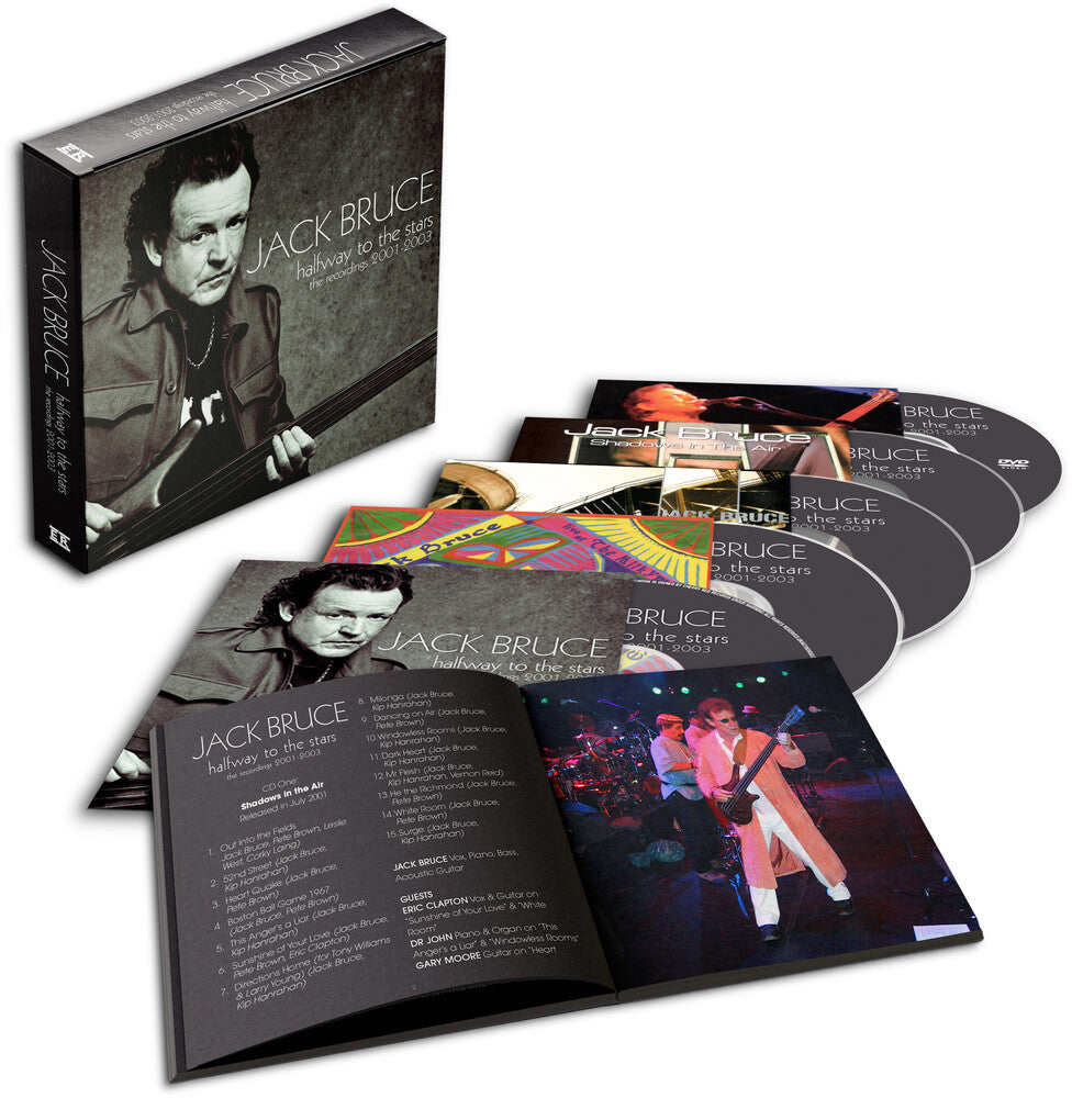 the album cover for Bruce, Jack - Halfway To The Stars: The Recordings 2001-2003