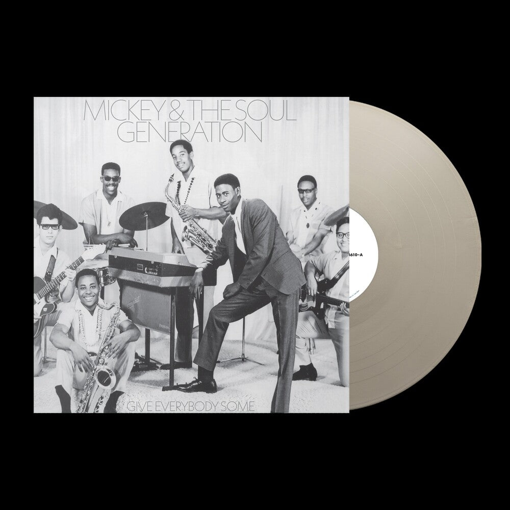 the album cover for Mickey & The Soul Generation - Give Everybody Some [Silver]