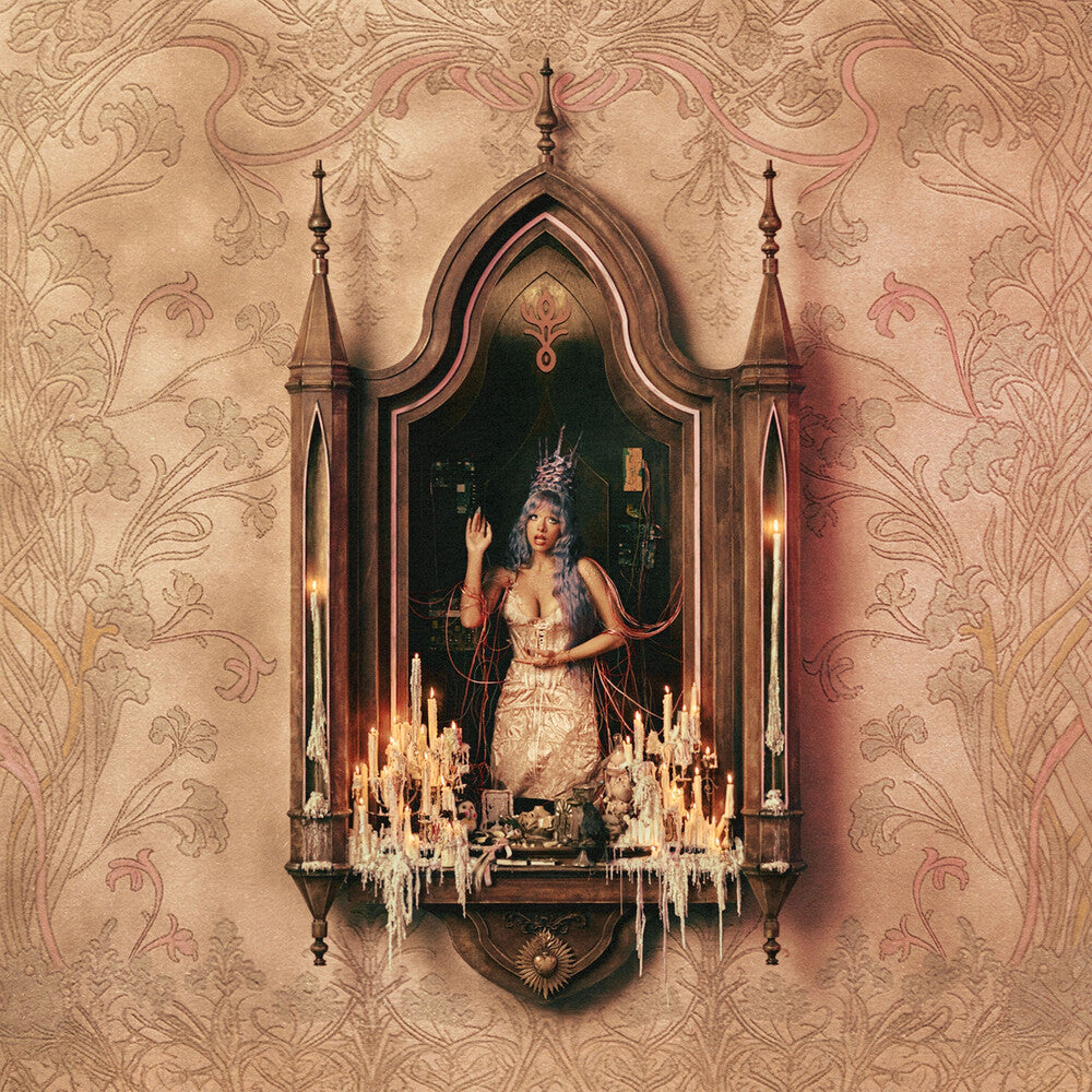 the album cover for Melanie Martinez - HADES (Indie Exclusive) [Aura Blue with Poster]