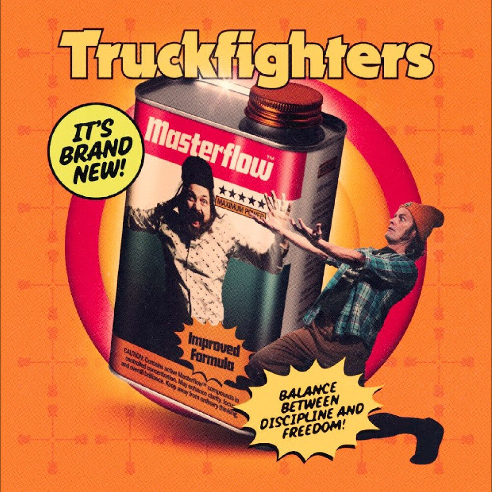 the album cover for Truckfighters - Masterflow [Yellow]