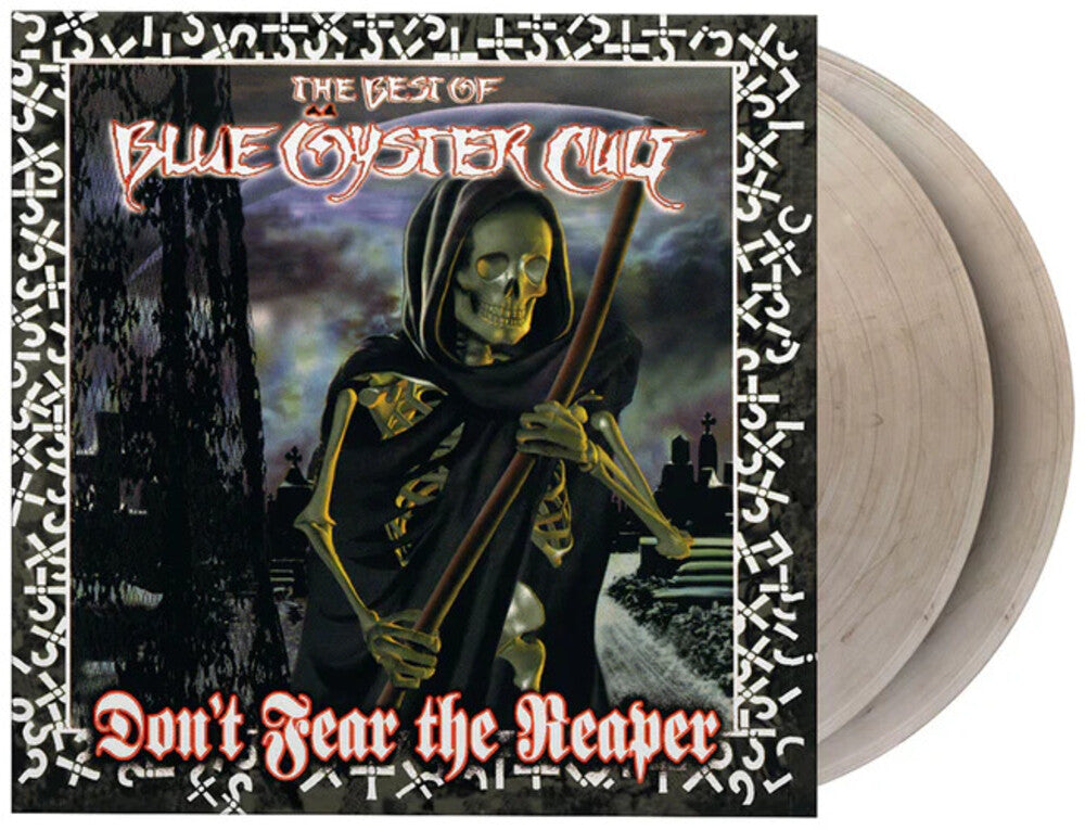 the album cover for Blue Oyster Cult - Don't Fear The Reaper: Best Of Blue Oyster Cult
