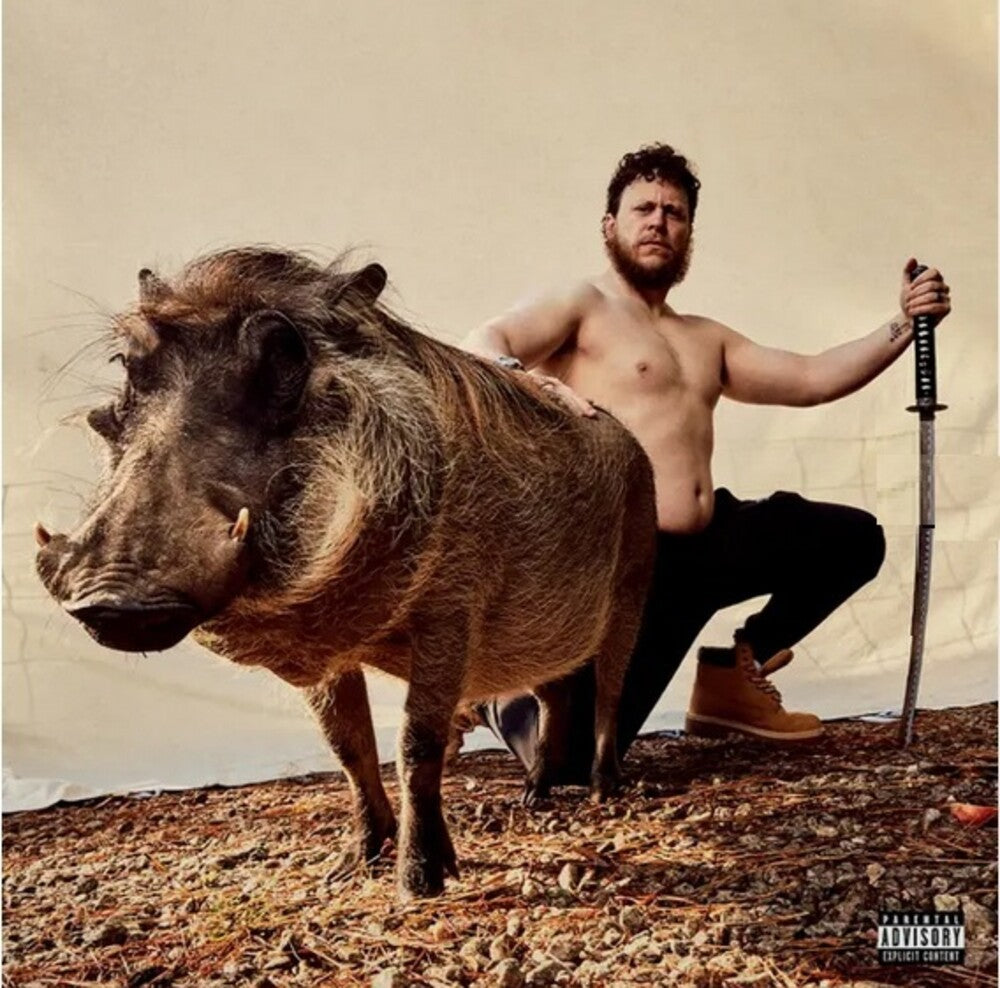 the album cover for Bilmuri - KINDA HARD [Indie Exclusive Hog Slop]