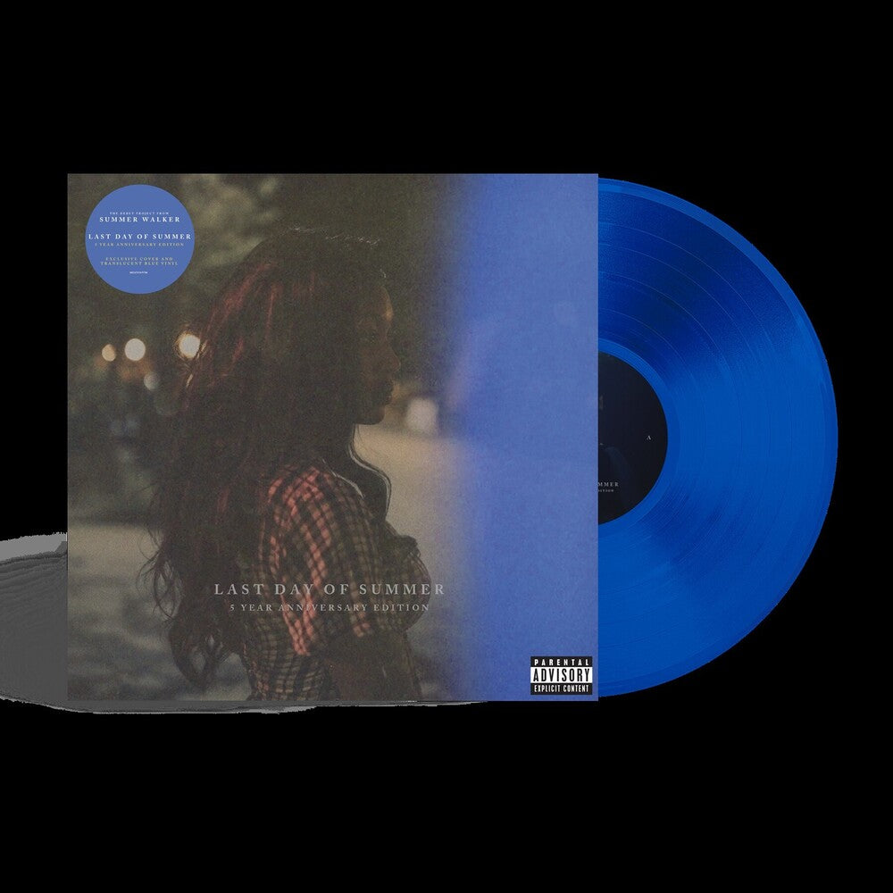 the album cover for Summer Walker - Last Day Of Summer (Blue) [Colored Vinyl] (Hol)