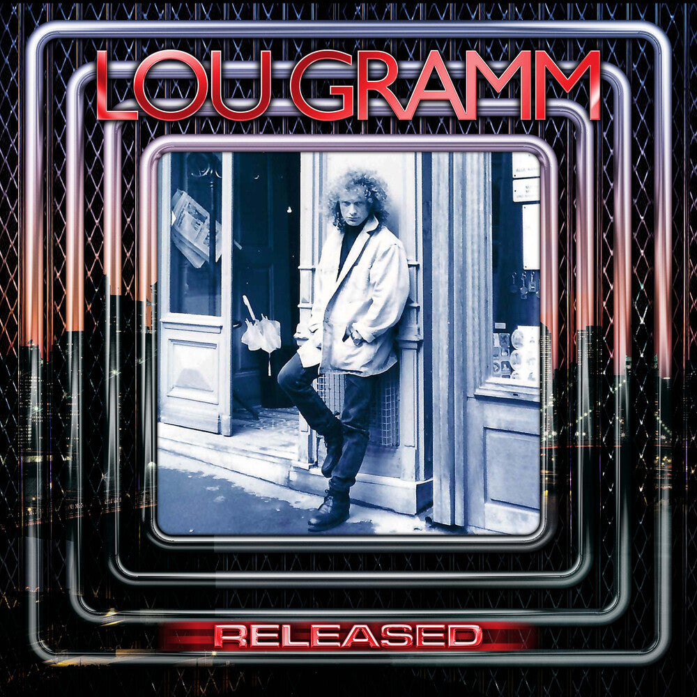 the album cover for Lou Gramm - Released [Red]