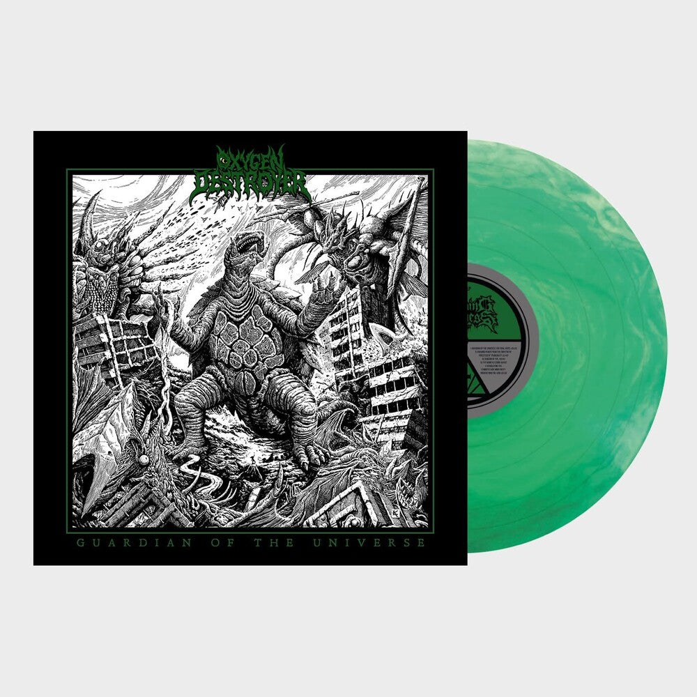 the album cover for Oxygen Destroyer - Guardian Of The Universe