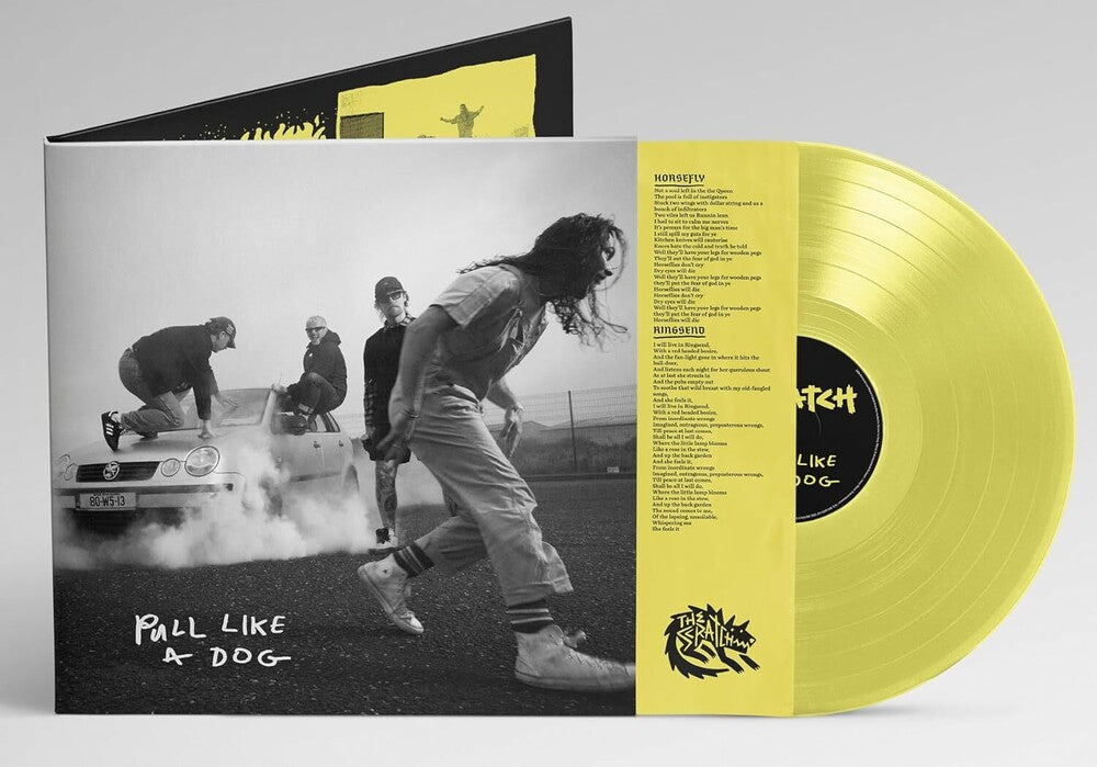 the album cover for Scratch - Pull Like A Dog [Transparent Yellow]