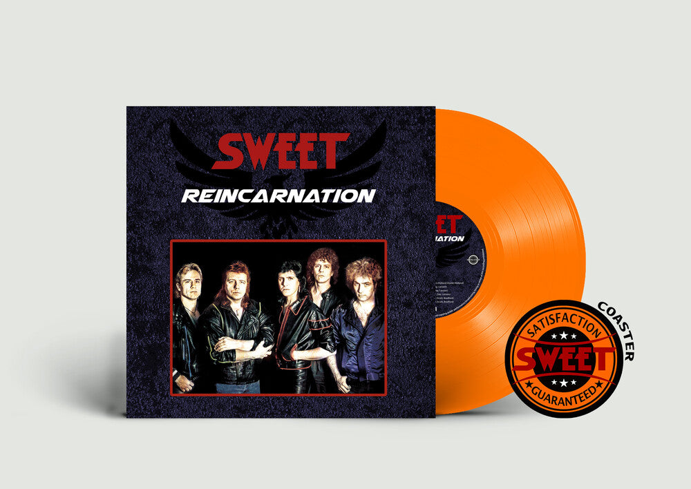 the album cover for Sweet - Reincarnation [Orange]