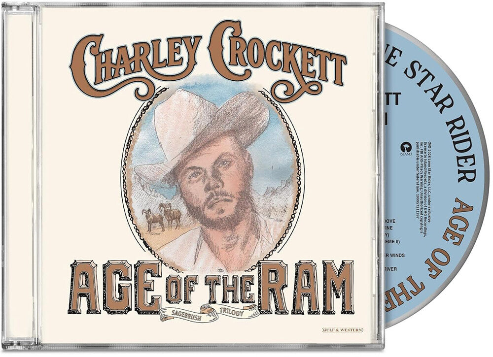 the album cover for Charley Crockett - Age Of The Ram