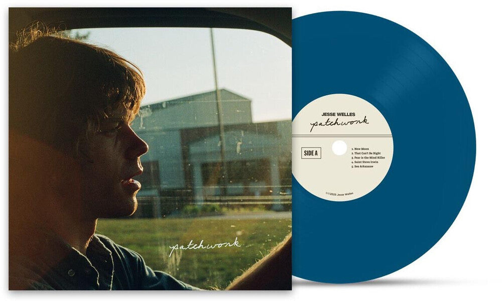 the album cover for Jesse Welles - Patchwork [Indie Exclusive Blue]