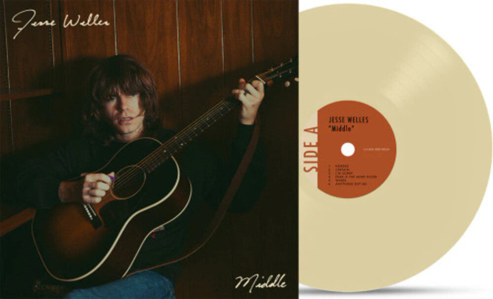 the album cover for Jesse Welles - Middle [Indie Exclusive White]