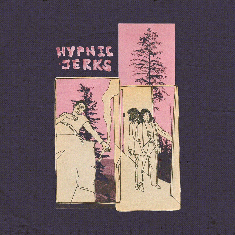 the album cover for SPIRIT OF THE BEEHIVE - Hypnic Jerks [Black & White Split]