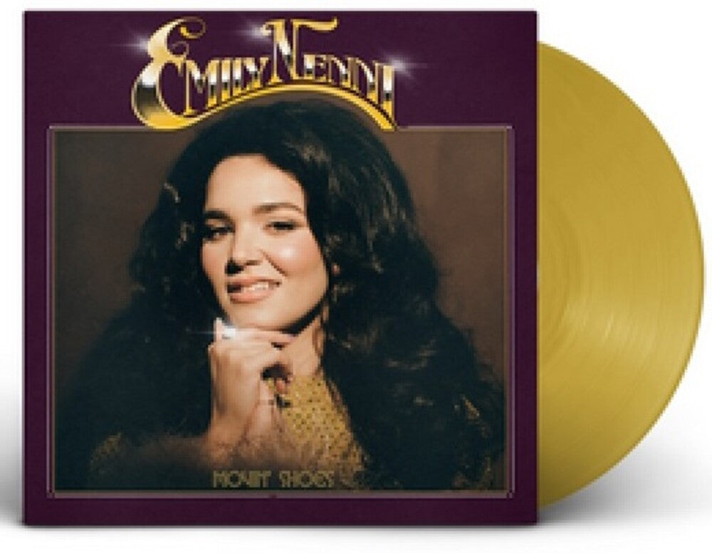 the album cover for Emily Nenni - Movin' Shoes [Gold Indie Exclusive - Autographed]