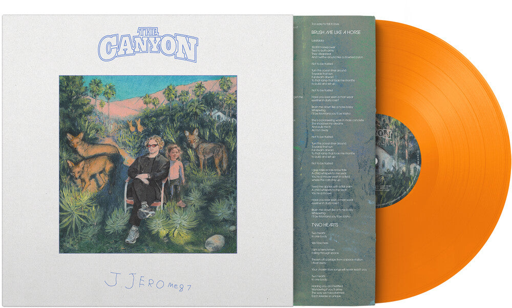 the album cover for Jjerome87 - The Canyon [Indie Exclusive Orange]
