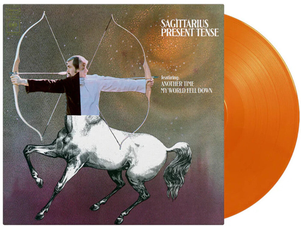 the album cover for Sagittarius - Present Tense [Colored Vinyl] [Limited Edition] [180 Gram] (Org) (Hol)