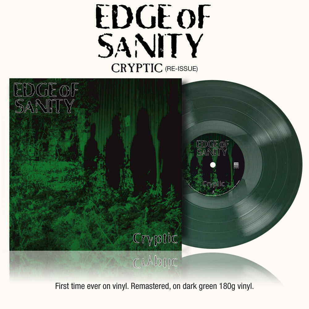 the album cover for Edge Of Sanity - Cryptic [180 Gram Green] (Reissue)