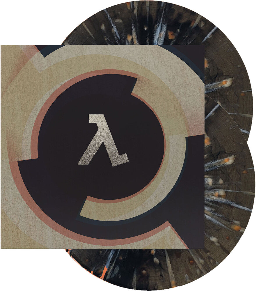 the album cover for Valve - Half-Life: Alyx - O.S.T. [Black with Orange Splatter]
