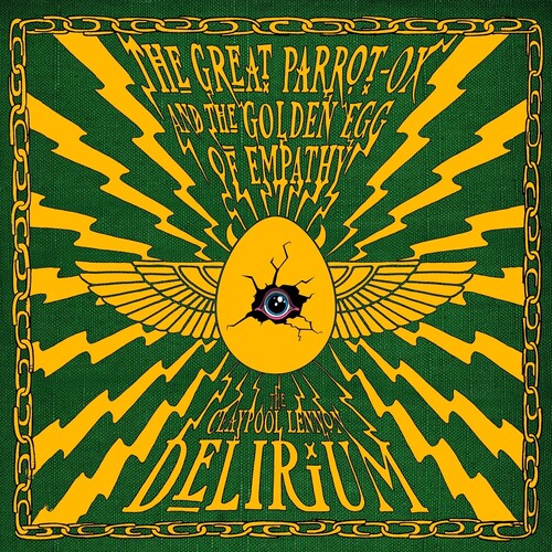 Claypool Lennon Delirium - The Great Parrot-Ox and the Golden Egg of Empathy [Indie Exclusive Cloudy Gold and Cloudy Green with 24 Page Comic Book]