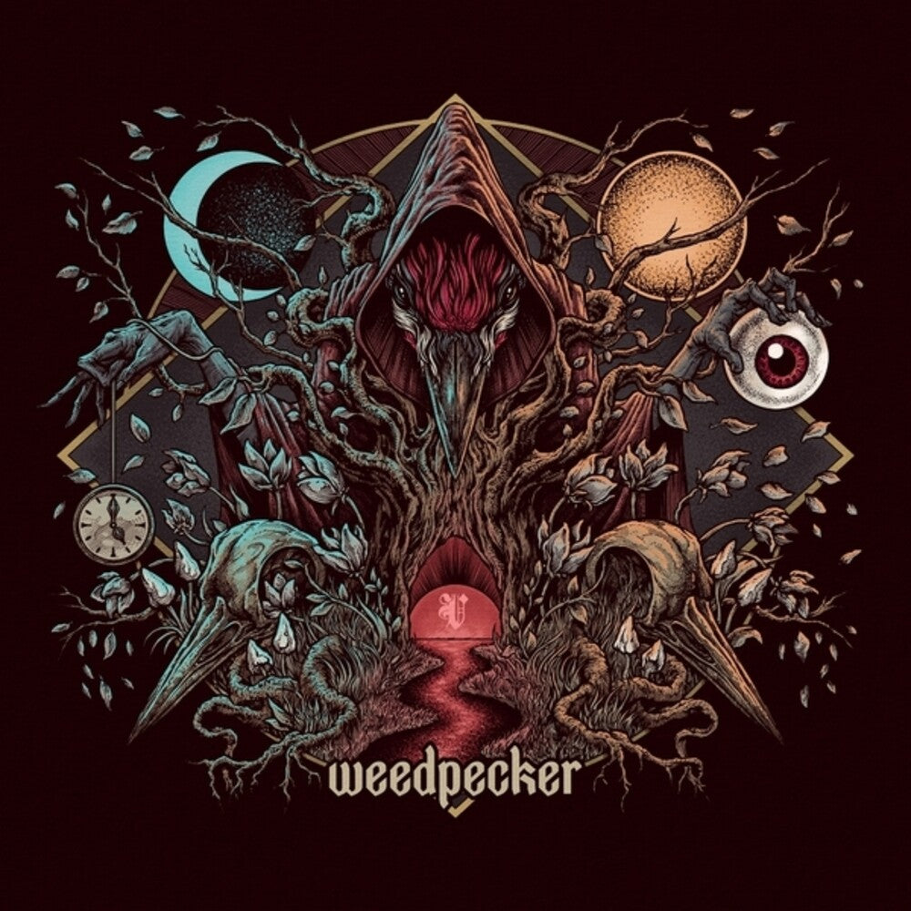 the album cover for Weedpecker - V [Colored Vinyl] [Limited Edition] (Mgta)