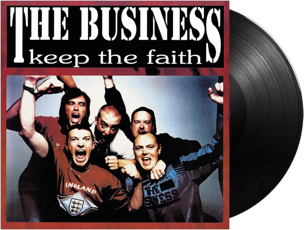 the album cover for Business - Keep The Faith - Colored Vinyl [Colored Vinyl] (Uk)