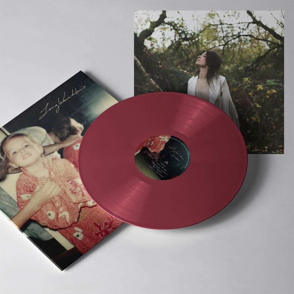 the album cover for Jesca Hoop - Long Wave Home [Indie Exclusive Oxblood - Autographed]