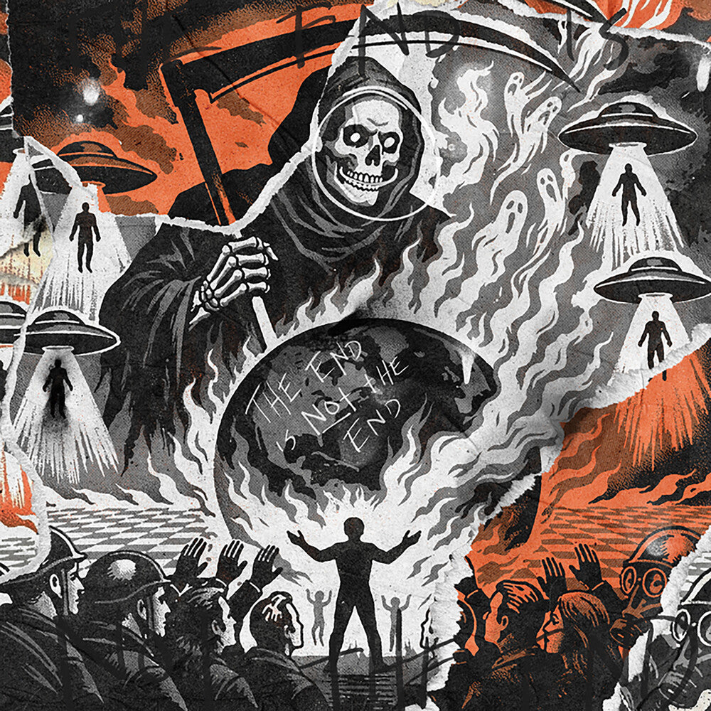 the album cover for Atreyu - End Is Not The End [Orange]