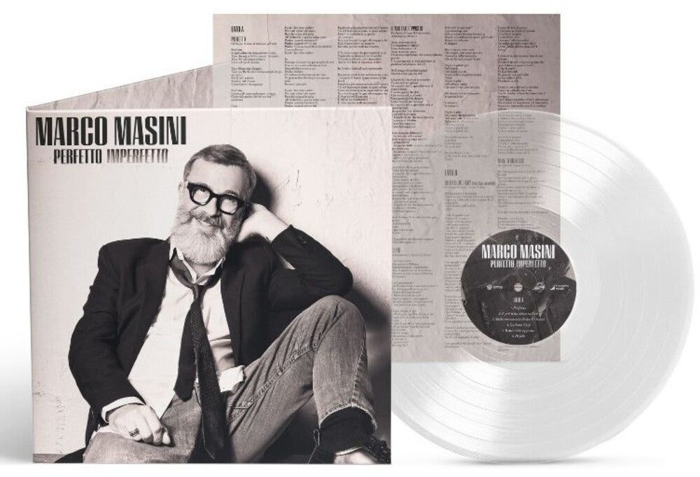 the album cover for Marco Masini - Perfetto Imperfetto - Crystal Clear Vinyl [Clear Vinyl]