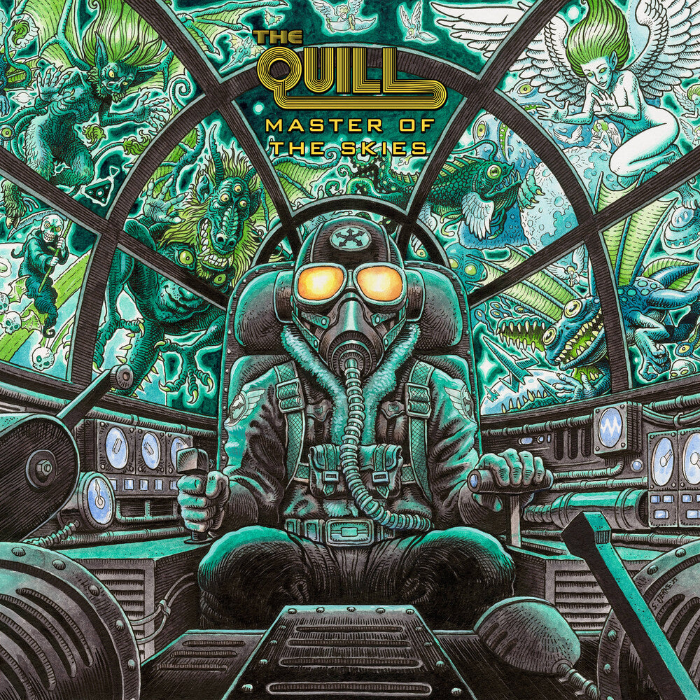 the album cover for Quill - Master Of The Skies [Digipak]