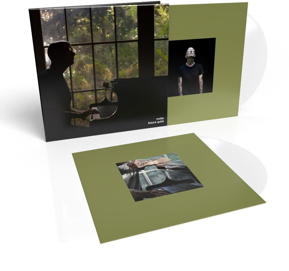 the album cover for Moby - Future Quiet [Transparent]