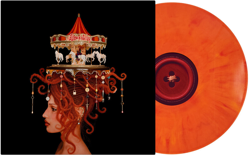 the album cover for Absolutely - Paracosm [Clear Orange]