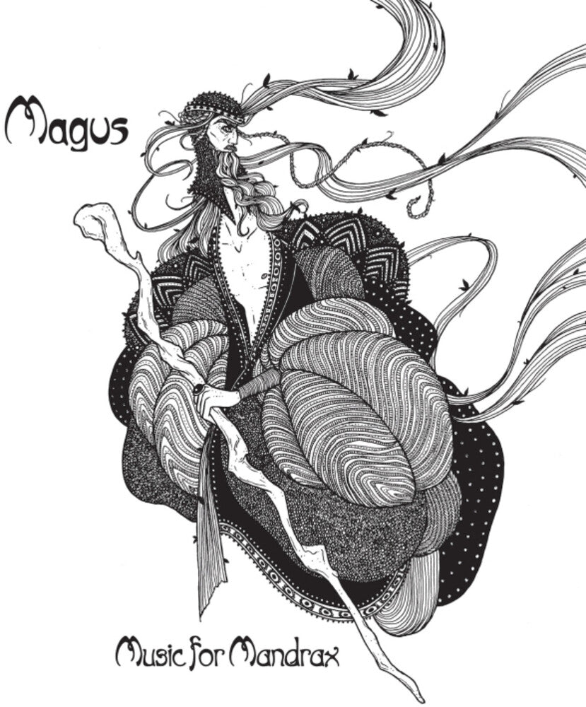 the album cover for Magus - Music For Mandrax