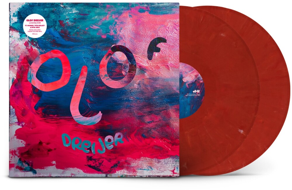 the album cover for Olof Dreijer - Loud Bloom [Indie Exclusive Red Cherry Eco Mix]