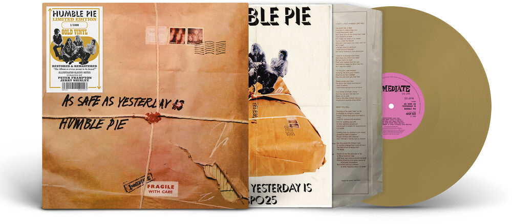 the album cover for Humble Pie - As Safe As Yesterday Is [Gold]