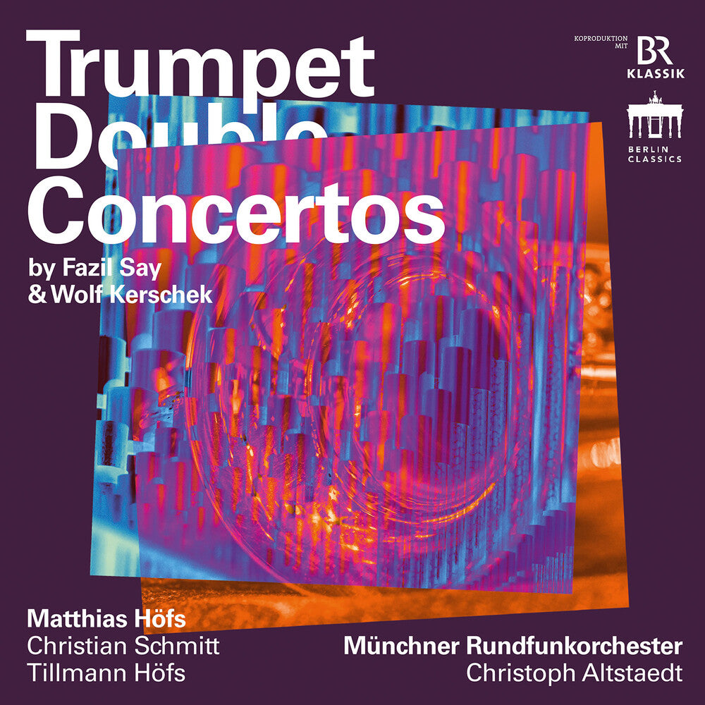 the album cover for Matthias Hofs - Say & Kerschek: Trumpet Double Cons