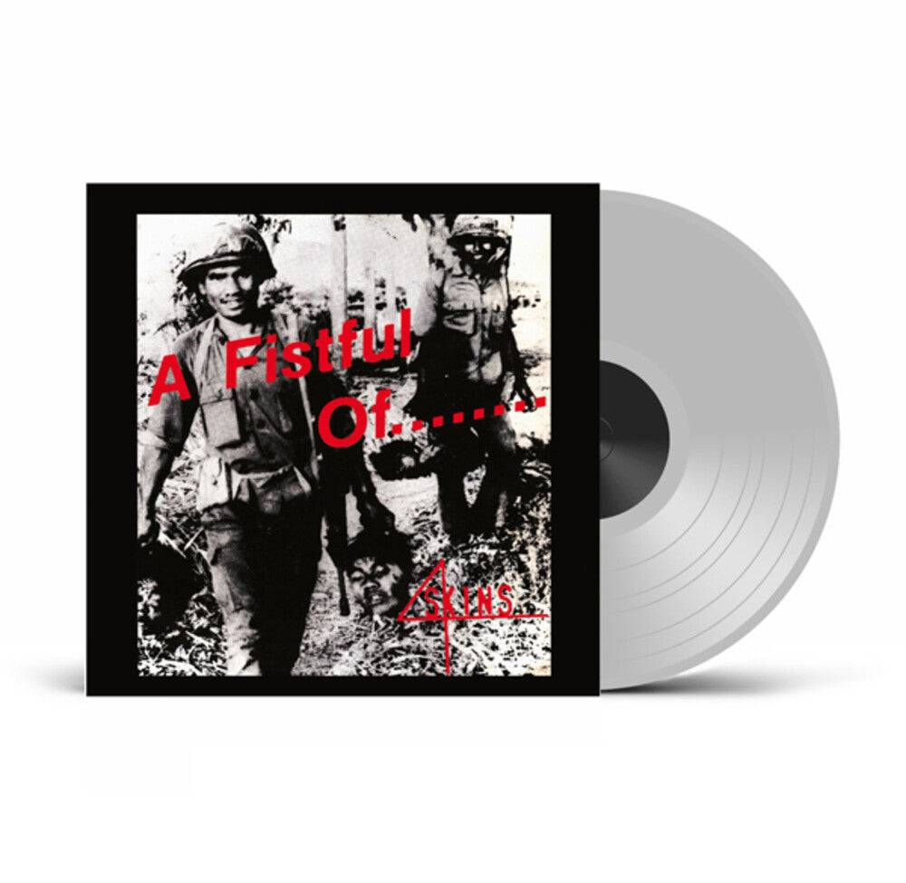 the album cover for 4 Skins - Fistful Of 4 Skins - Uk Exclusive Clear Vinyl (Uk)