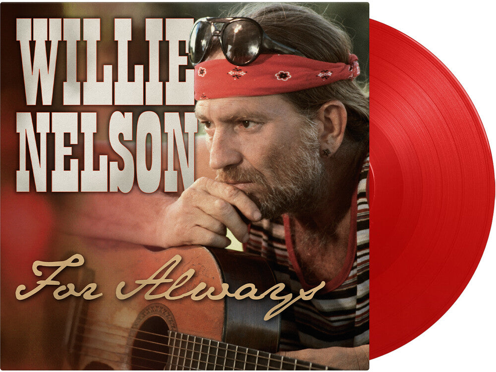 the album cover for Willie Nelson - For Always [180 Gram Red]