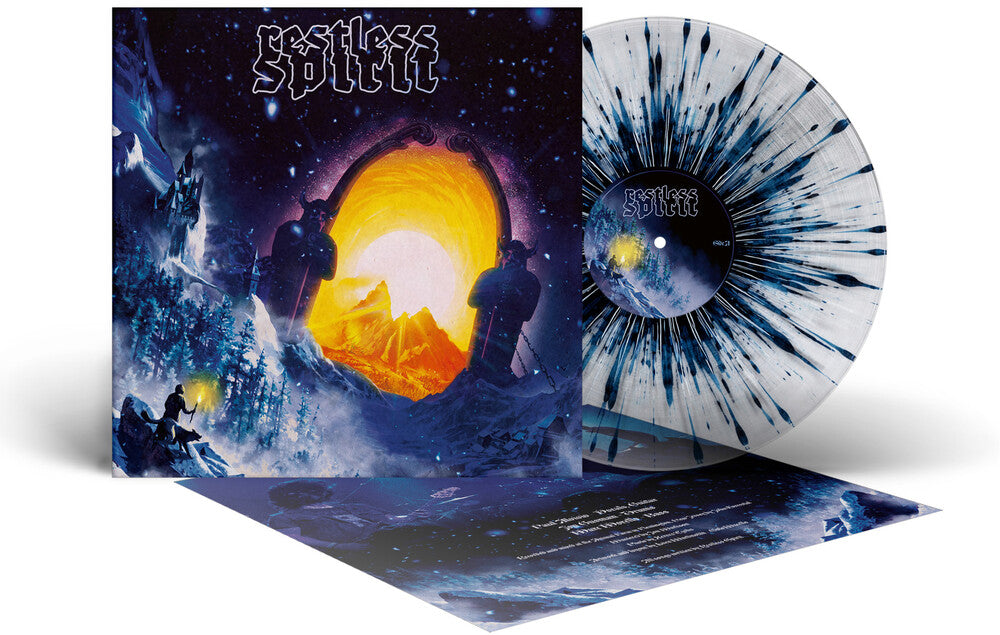 the album cover for Restless Spirit - Restless Spirit (Blk) (Blue) [Clear Vinyl] [Limited Edition] (Ofgv)