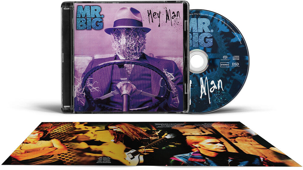 the album cover for Mr. Big - Hey Man (30th Anniversary) (Aniv) (Hybr)