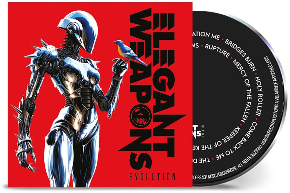 the album cover for Elegant Weapons - Evolution