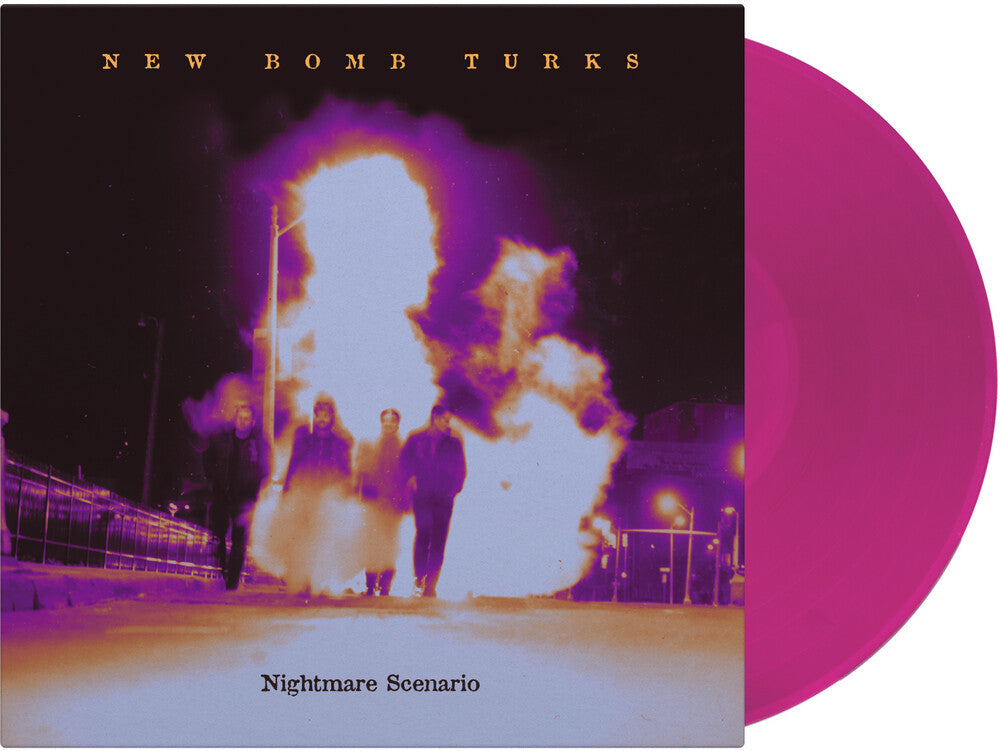 the album cover for New Bomb Turks - Nightmare Scenario [Colored Vinyl] [Limited Edition] [180 Gram] (Viol) (Hol)