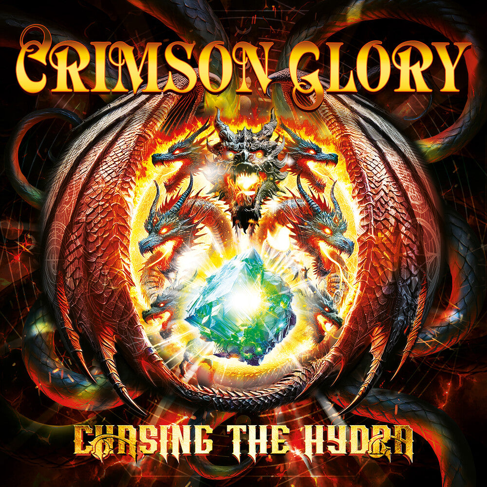 the album cover for Crimson Glory - Chasing The Hydra