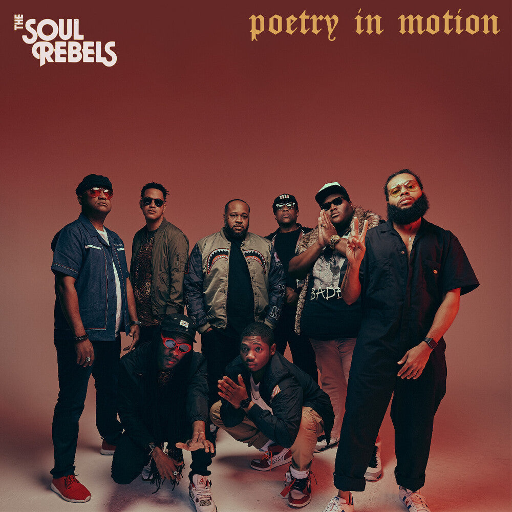 the album cover for Soul Rebels - Poetry In Motion