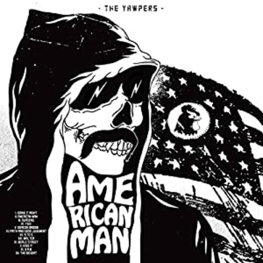 the album cover for Yawpers - American Man - Red [Colored Vinyl] (Post) (Red)
