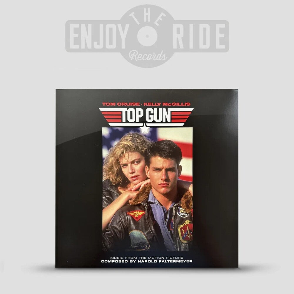 the album cover for Harold Faltermeyer  (Colv) (Gate) (Ltd) (Red) (Hol) - Top Gun - O.S.T. - Red Vinyl [Colored Vinyl] (Gate) [Limited Edition]