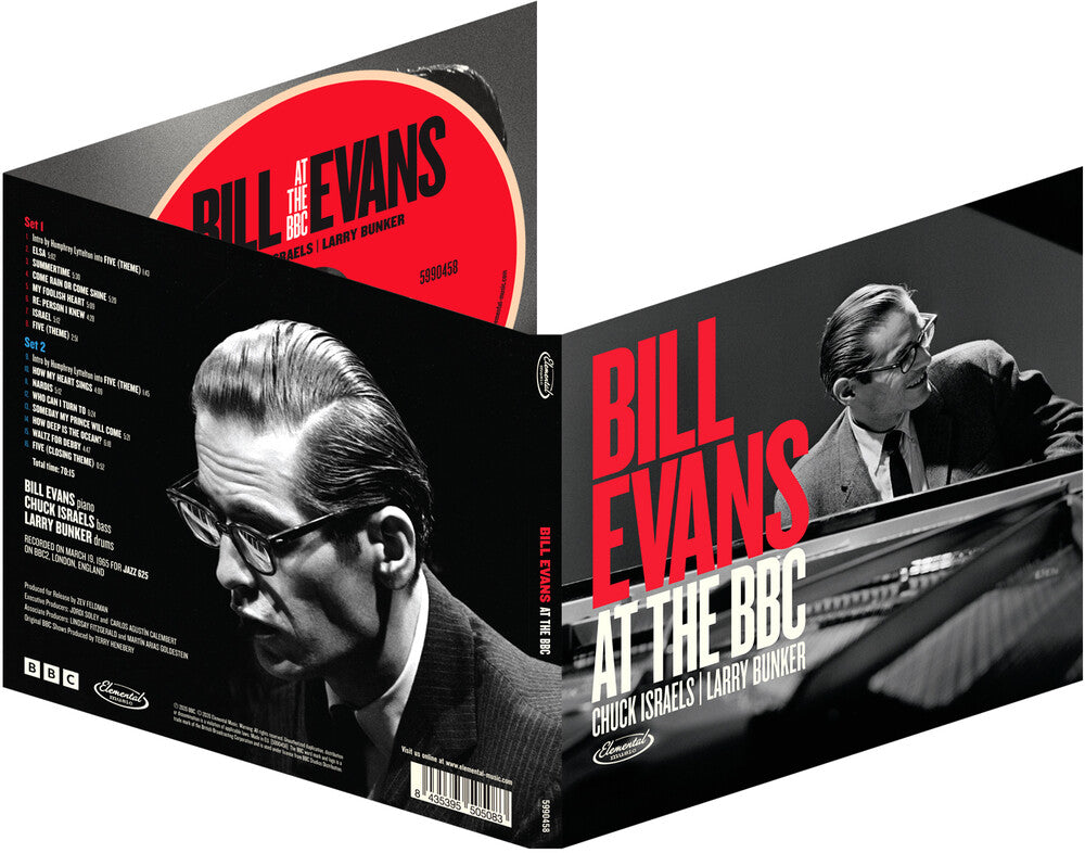 the album cover for Bill Evans - At The Bbc [Digipak]