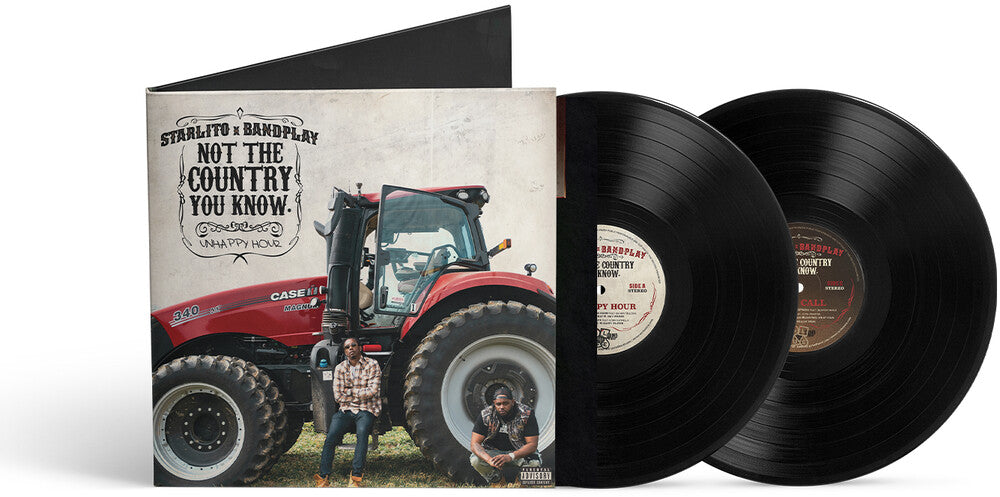 the album cover for Starlito & Bandplay - Not The Country You Know
